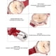thumbnail image 3 of Reloj Minimalista para Mujer Correa de Cuero Ultrafina Reloj de Pulsera Informal a la Moda Relojes para Mujer Vestido Sencillo Analógico de Cuarzo ANGGREK  Otros, 3 of 8