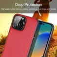 thumbnail image 2 of Compatible avec iPhone 14 Pro Max, Étui Arrière Ultra-Mince Anti-Chute texture Tissée, 2 of 5