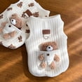 thumbnail image 4 of Ropa para perros, ropa acolchada de algodón, tracción para gatos, cachorros pequeños, osito de peluche, ropa de otoño e invierno., 4 of 5
