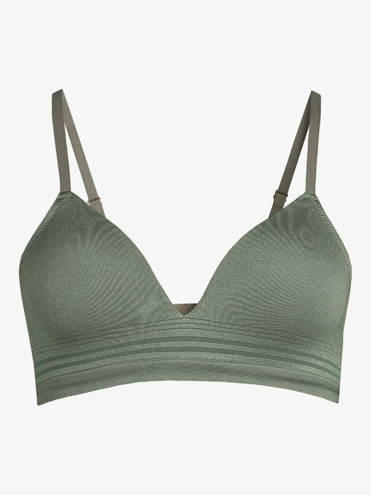 Joyspun Women's Seamless Light Lift Wireless Bra, Sizes S-3XL