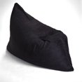 thumbnail image 2 of AJD Home Noir Grand Pouf Chaise Longue Taille Adulte avec Remplissage Inclus, 2 of 2