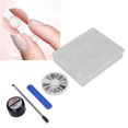 thumbnail image 4 of Fake Nail Tips Set, Clear Nail Tips Set 240pcs Resin Cuticle Pusher Solid Nail Glue Firmly Stick With Rhinestones For Banquets ANGGREK Extra Long Nail Tips Set, 4 of 8