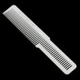 thumbnail image 3 of Gazechimp 4xProfessional Flat Top Stylist Salon Barber Cutting Hair Comb White, 3 of 7