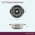 thumbnail image 2 of Anolon Advanced Bakeware Nonstick Fluted Mold Pan, 9.5-Inch, Gray, 2 of 8