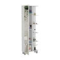 thumbnail image 6 of Bathroom Storage Cabinet Urano Mirror Linen Cabinet, Four Interior Shelves, Five External Shelves -White,Bathroom Vanity, 6 of 7