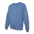 thumbnail image 2 of NuBlend Crewneck Sweatshirt, L, Vintage Heather Blue, 2 of 3