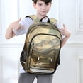 thumbnail image 6 of FORMRS Unisex School Backpack 17" Student Travel Bag with Laptop Compartment, Snow Mountains, 6 of 7