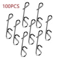 thumbnail image 4 of MYG 100 Pcs Pinces à Pression Pivotantes pour Pêche Rapide en Acier Inoxydable Taille P-TTG, 4 of 7