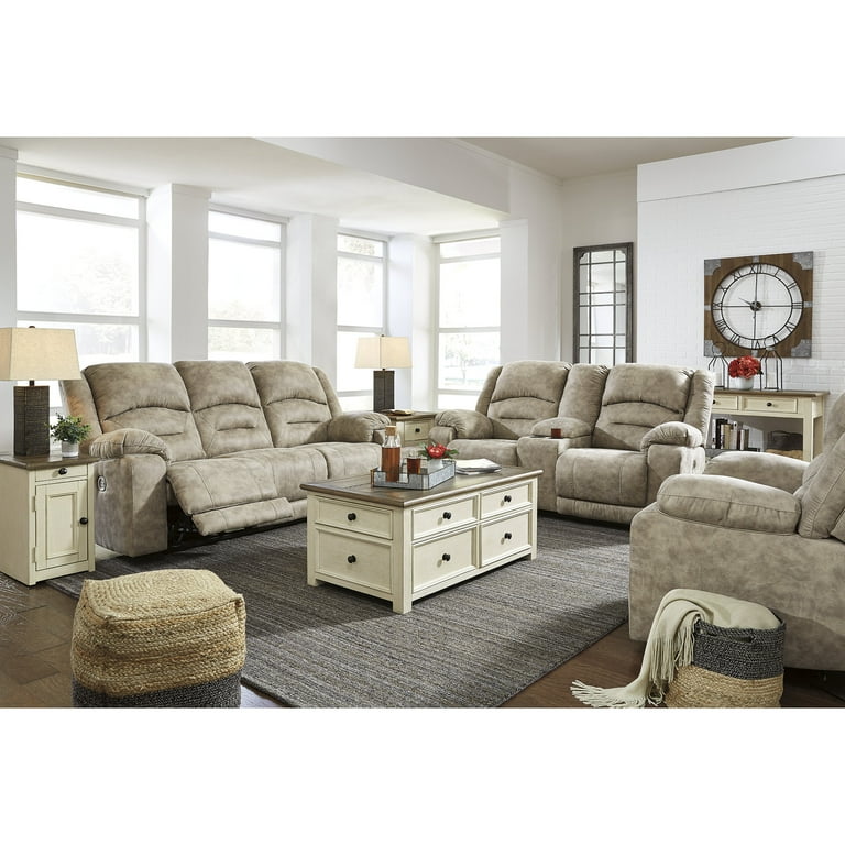 Ashley Furniture Bolanburg Vintage Two-tone Sofa/Console Ashley Furniture Bolanburg Vintage Two-tone Sofa/Console