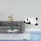 thumbnail image 2 of Colección de figuras de panda : Adorno moderno y adorable para escritorio, centro de mesa, vitrina, comedor, sala de estar. Ideal como regalo., 2 of 8