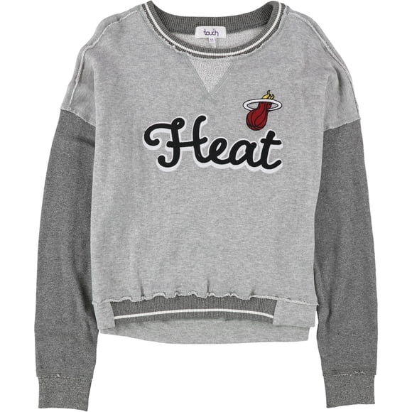 Sudadera Touch Miami Heat para mujer, gris, mediana