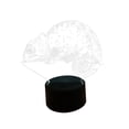 thumbnail image 4 of OUNONA Kawaii Desk Lamp 3D Night Light Acrylic Lighting for General Users 1Set, 4 of 8