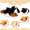 thumbnail image 2 of Perro Skylety de peluche con bebés en su interior, 1 mamá grande con 4 bebés pequeños, 2 of 6
