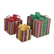 thumbnail image 1 of 3 cajas de regalo navideñas iluminadas con LED, decoraciones, cajas de regalo, caja de regalo arcoíris, 1 of 9