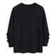 thumbnail image 4 of pstuiky hombres de manga larga, Camiseta vintage informal de color liso con cuello redondo y manga larga para hombre camisetas de hombre xl, 4 of 6