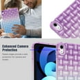 thumbnail image 5 of ELEHOLD Glitter Case for iPad 10th Generation (2022) Slim Thin Clear Full Body Protective Anti-Scratch Shockproof Gradient Glossy Back Case for iPad 10th Gen 10.9 inch - Blue Purple, 5 of 7