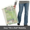 Buddeez Roll Away AllPets Food Storage with Wheels and Scoop Up to