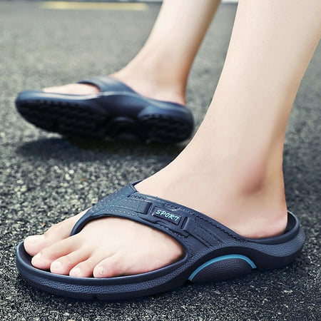 

Kiplyki Flash Deals Men s Casual Sandals Shoes Outdoor Flip Flops Beach Leisure Slippers