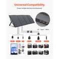 thumbnail image 3 of VEVOR 200W Foldable Solar Panel, 24% High-Efficiency Portable Monocrystalline Solar Panel Charger with MC4 Output, USB-A, Type-C & DC Ports, IP67 Waterproof for Power Stations, Camping, Hiking Trips, 3 of 9