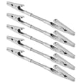 thumbnail image 3 of 5 piezas Clip de nota de doble cabeza Flexible Resistente Durable Metal Amplia aplicación Clip fuerte Soporte de fotos, 3 of 10