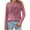 Pink, variant on Wancir Valentine's Day T Shirts for Women Funny Double Heart Graphic T Shirts Valentines Gift Shirt Long Sleeve Couple Tee Tops