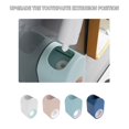 thumbnail image 3 of Toothpaste Dispenser Automatic Toothpaste Squeezer Bathroom Wall Mounted Toothbrush Holder Hanger  Pink, 3 of 9