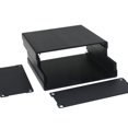 thumbnail image 1 of TUEUIO1，Extruded Aluminum Box Electronic Project Enclosure For Pcb Board 3.94x3.82x1.57" - Snngv, 1 of 4