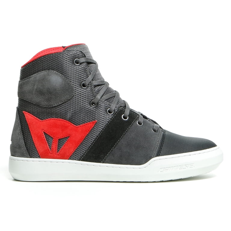 Dainese York Air Mens Motorcycle Shoes Phantom/Red 46 EUR