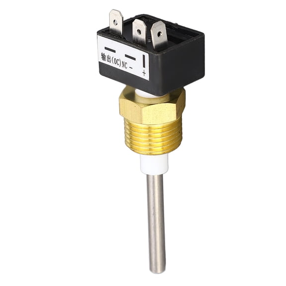 Heavy Duty Liquid Water Tank Level Sensor 1/2NPT NC Normally Closed Reliable Protection Control Switch for Diesel Generator 5-35VDC / 12.7 mm NPT Thread