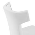 thumbnail image 5 of Modway Curve Fabric Dining Chair in White, 5 of 8