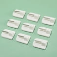 thumbnail image 1 of 50 Adhesive Curtain Rod Hooks, 1 of 4