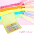 thumbnail image 5 of Dustless Chalk,12 Pcs Non-Toxic Washable Chalk Pens,Colored Chalks for Chalkboard & Blackboard Drawing Writing,Chalkboard Chalk Pen with Holder,Colored Chalk for Teachers,Wet Erase Easy Clean, 5 of 9