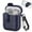 Darkblue, variant on Compatible with Apple Airpods 2nd Gen / 1st Gen Case with Phone Stand,Full Body Drop Protection Cover Automatic Snap Switch Lock Design with Carabiner Keychain Headphone Case,Black