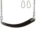 thumbnail image 4 of Swing Set Stuff Inc. Polymer Belt Seat with Chains and Hooks (Red), 4 of 7