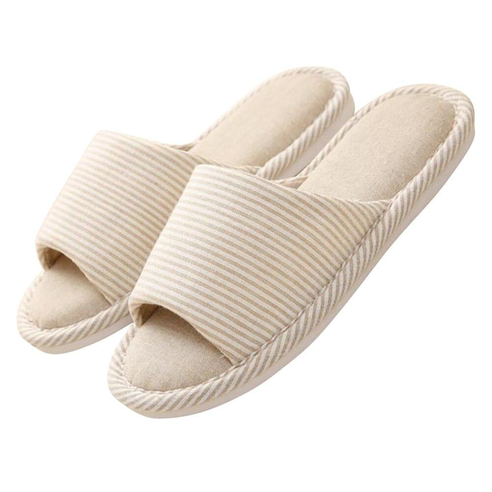 Clearance Sale!Linen Shoes Women Household Slippers Indoor Floor Shoes ...