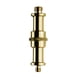 thumbnail image 2 of Perno Adapter Spigot Manfrotto 013 de doble extremo, 1/4 pulgadas, 20 y 3/8 pulgadas, 2 of 2