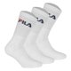 thumbnail image 1 of FILA Calcetines unisex 3 pares - calcetines de tenis, calcetines de tripulación, terry, deporte, logo 35-46 Weiß 39-42 (6-8 UK), 1 of 3