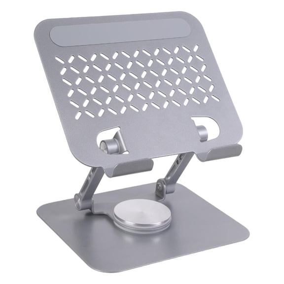 Adjustable Computer Stand with 360 Rotating Base Foldable Laptop Stand for Desk