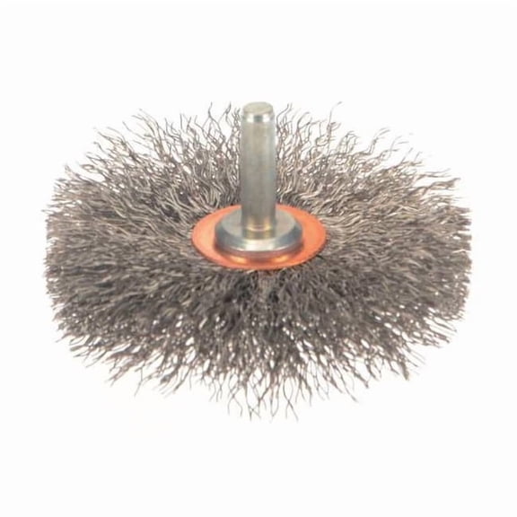 Weiler Conflex Wire Brush, 3", 1" W, 0.0118" 93043