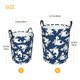 thumbnail image 3 of Fotbe Shark Cesto de Ropa con Asas, Cesto Impermeable de Gran Capacidad, Bolsa de Lavado para Dormitorio, Cesto de Ropa con Ruedas y Asas-Small, 3 of 6