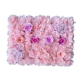 thumbnail image 3 of Flores de simulación Panel de pared Telón de fondo floral Decoración de pared Artesanía floral 40 cm x 60 cm Rosado Yuyangstore Paneles de pared de flores, 3 of 8