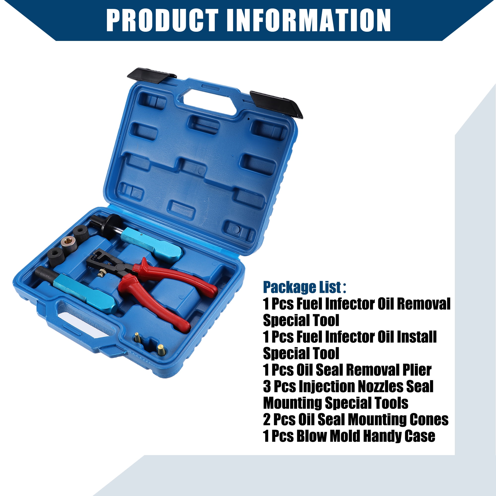 Unique Bargains Fuel Injector Seal Replacer Tool for BMW - Durable Metal - 1 Set