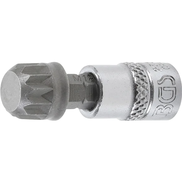 DADO CON PUNTA SPLINE (XZN) BGS 1/4' M12