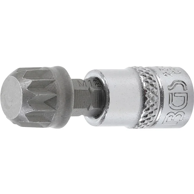 DADO CON PUNTA SPLINE (XZN) BGS 1/4' M12