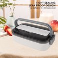thumbnail image 4 of 304 Stainless Steel Bento Box, Divided Design, Microwave Safe, Leak Proof, Portable Lunch Container For Students, Office Workers, 700ml Capacity, 4 of 8