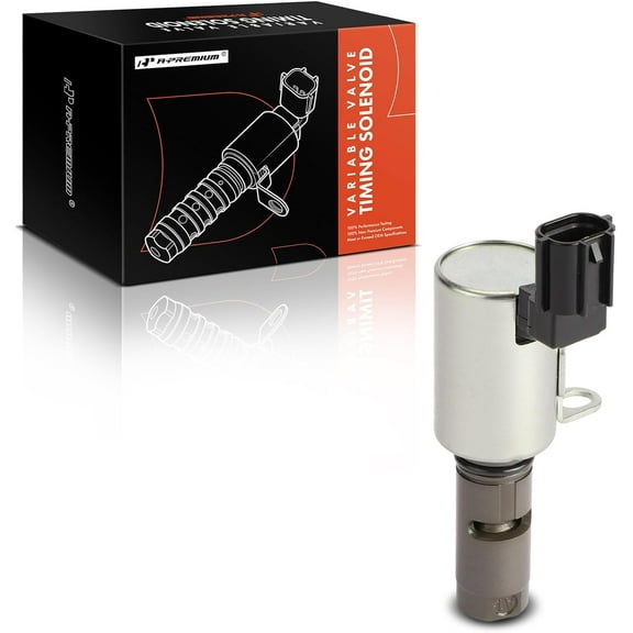 A-Premium Intake Engine Variable Valve Timing (VVT) Solenoid Compatible with Ford Escape 2013, Fiesta 2011, 1.6L Replace# CJ5Z6M280A, 4M5G6L713AE