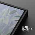 thumbnail image 6 of Framed Canvas Wall Art Set of 2 Neutral Abstract Floral Botanical Prints for Living Room Decoration - 24"x36"x2 BLACK, 6 of 8