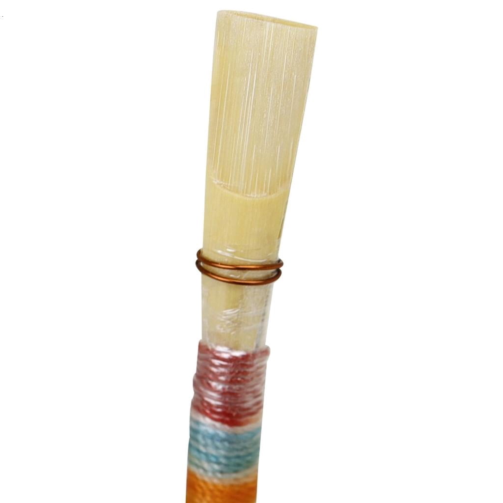 CEORPER 4Pcs Soft Mouthpiece Natural Reed Medium Soft Oboe Reed for Beginners/Students