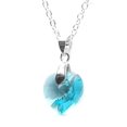 thumbnail image 3 of Collar Zvezda Heart color Turquoise plata .925 Zvezda ZCO-HEAR14-TURQ, 3 of 4