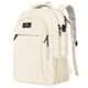 thumbnail image 1 of Mochila para portátil MATEIN Beige 15.6 pulgadas con puerto USB resistente al agua, 1 of 9